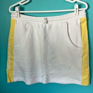#56 NWT Adidas Two Toned Sweat Skirt L